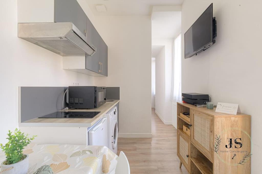 Ferienwohnung Le Paisible - Proximite Metro A Villeurbanne Exterior foto